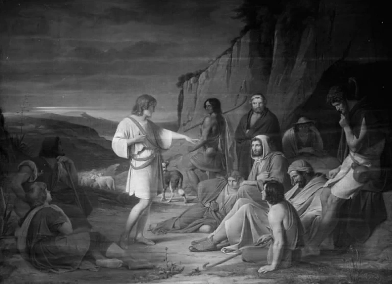 Giuseppe spiega ai suoi fratelli il sogno dei negri - Statens Museum for Kunst